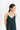 Silk V Neck Slip Dress in Jewel Green | GRANA #color_jewel-green