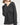 Cashmere V-Neck Hoodie in CHARCOAL | GRANA #color_charcoal