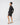 Silk Shirt Dress in Black | GRANA #color_black