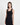 Supima Ribbed Tank Dress in Black | GRANA #color_black