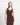 Supima Ribbed Tank Dress in Dark Oak | GRANA #color_dark-oak