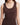 Supima Ribbed Tank Dress in Dark Oak | GRANA #color_dark-oak