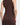 Supima Ribbed Tank Dress in Dark Oak | GRANA #color_dark-oak