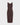 Supima Ribbed Tank Dress in Dark Oak | GRANA #color_dark-oak