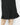 Silk Bias Cut mid-length Skirt in BLACK | GRANA #color_black