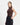 Supima Mock Neck Ribbed Tank in Dark Oak | GRANA #color_dark-oak