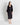 Silk Pyjamas Robe in Noir | GRANA #color_noir