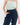 Silk Flat Front Ankle Pants in Navy | GRANA #color_navy