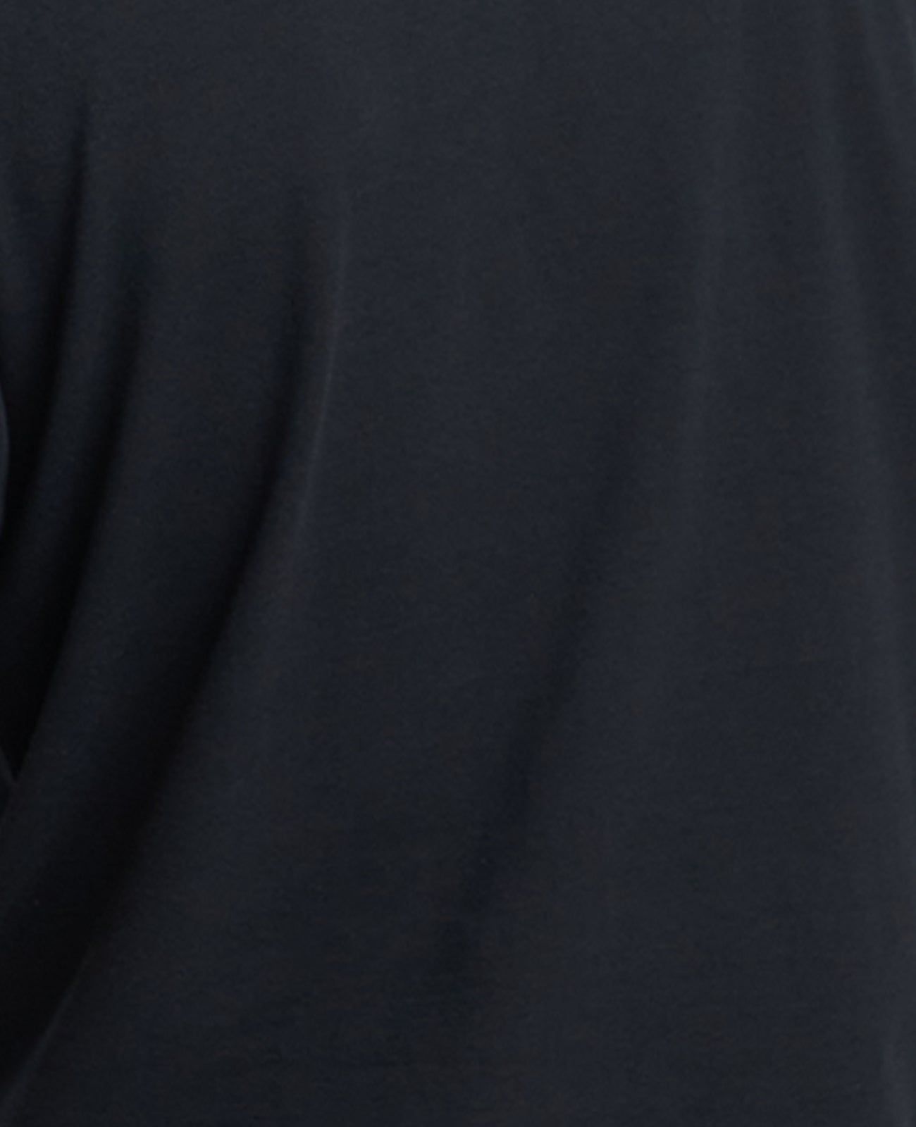 Supima Pique Spread Collar Polo in Black | GRANA #color_black