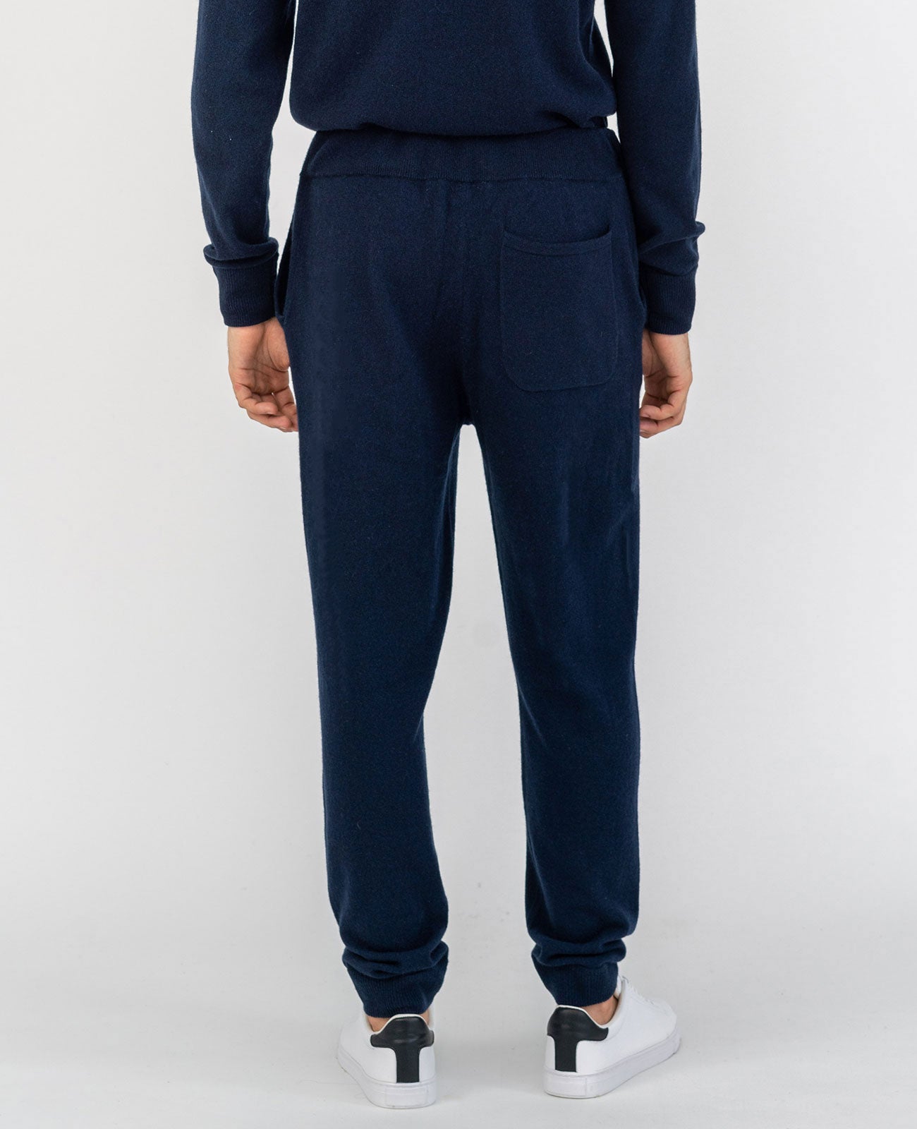 Cashmere Joggers in City Navy | GRANA #color_city-navy