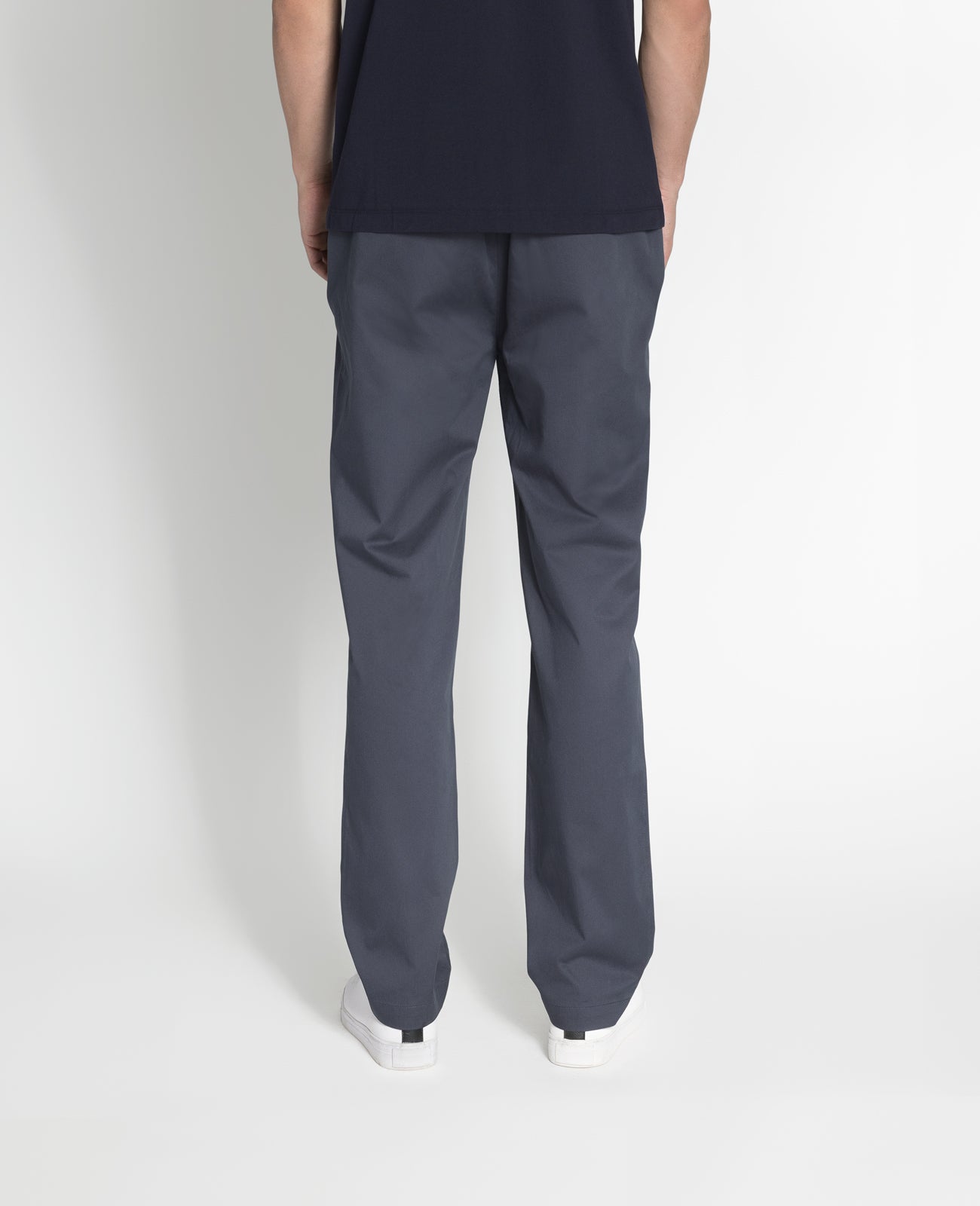 Supima Relaxed Chinos in Hale Blue | GRANA #color_hale-blue