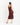 Silk V Neck Slip Dress in Port Red | GRANA #color_port-red