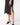Silk Signature V Slip Dress in Black | GRANA #color_black