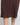 Silk Straight Neck Slip Dress in Dark Oak | GRANA #color_dark-oak