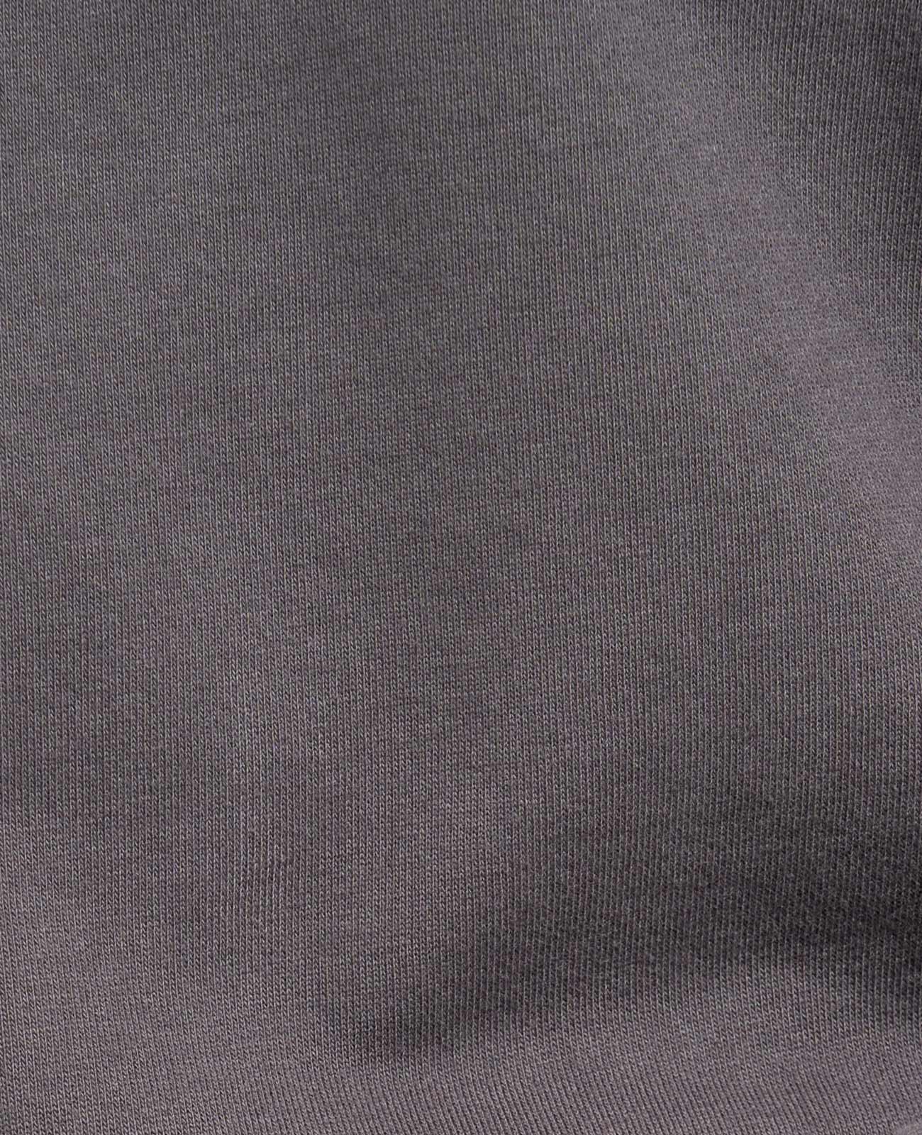 Supima Terry Zip Sweatshirt in ASPHALT | GRANA #color_asphalt