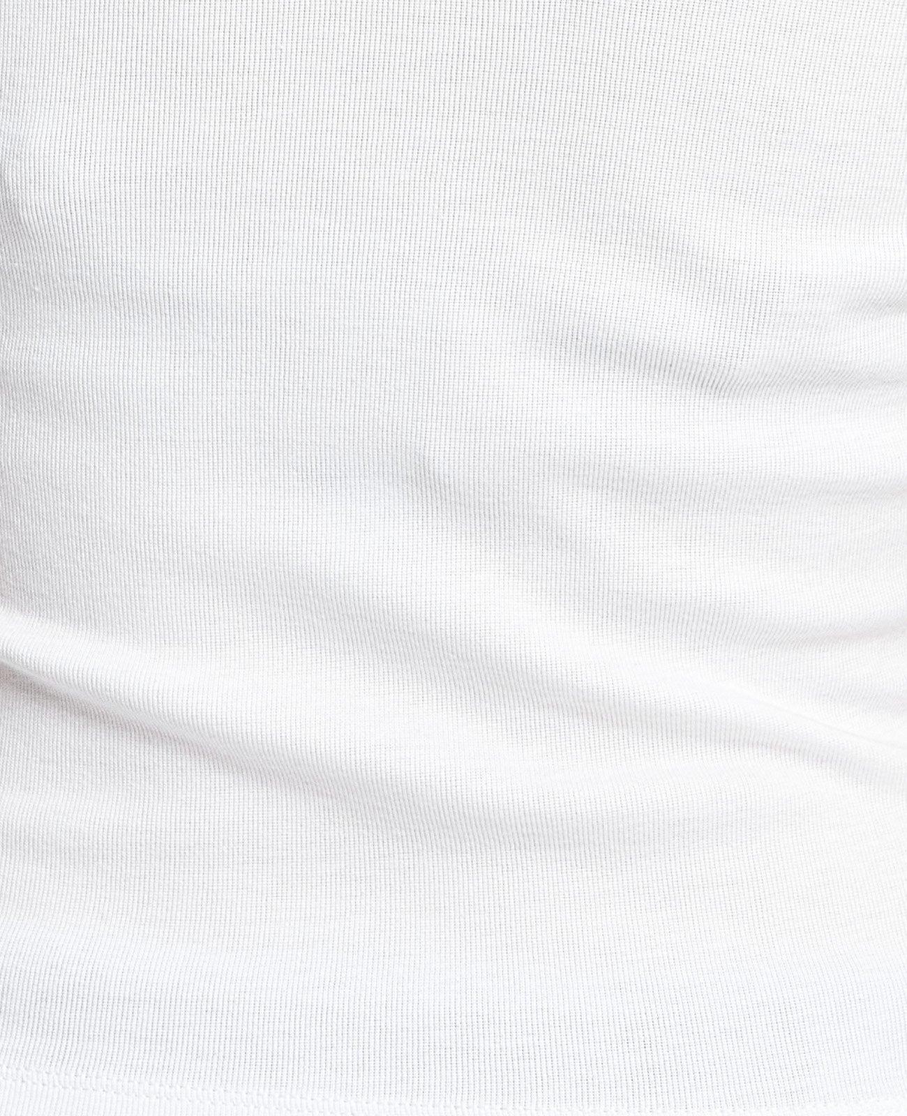 Supima 2-way Ribbed Camisole in White | GRANA #color_white