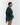 Moving Rib V-Neck Sweater in Pine Green | GRANA #color_pine-green