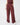 Silk Wide Leg Racer Pant in Port Red | GRANA #color_port-red