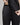 Silk Pyjamas Flare Lounge Pants in Noir | GRANA #color_noir