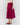 Tencel Wrap Skirt in Burgundy | GRANA #color_burgundy
