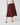 Silk Full Skirt in Port Red | GRANA #color_port-red