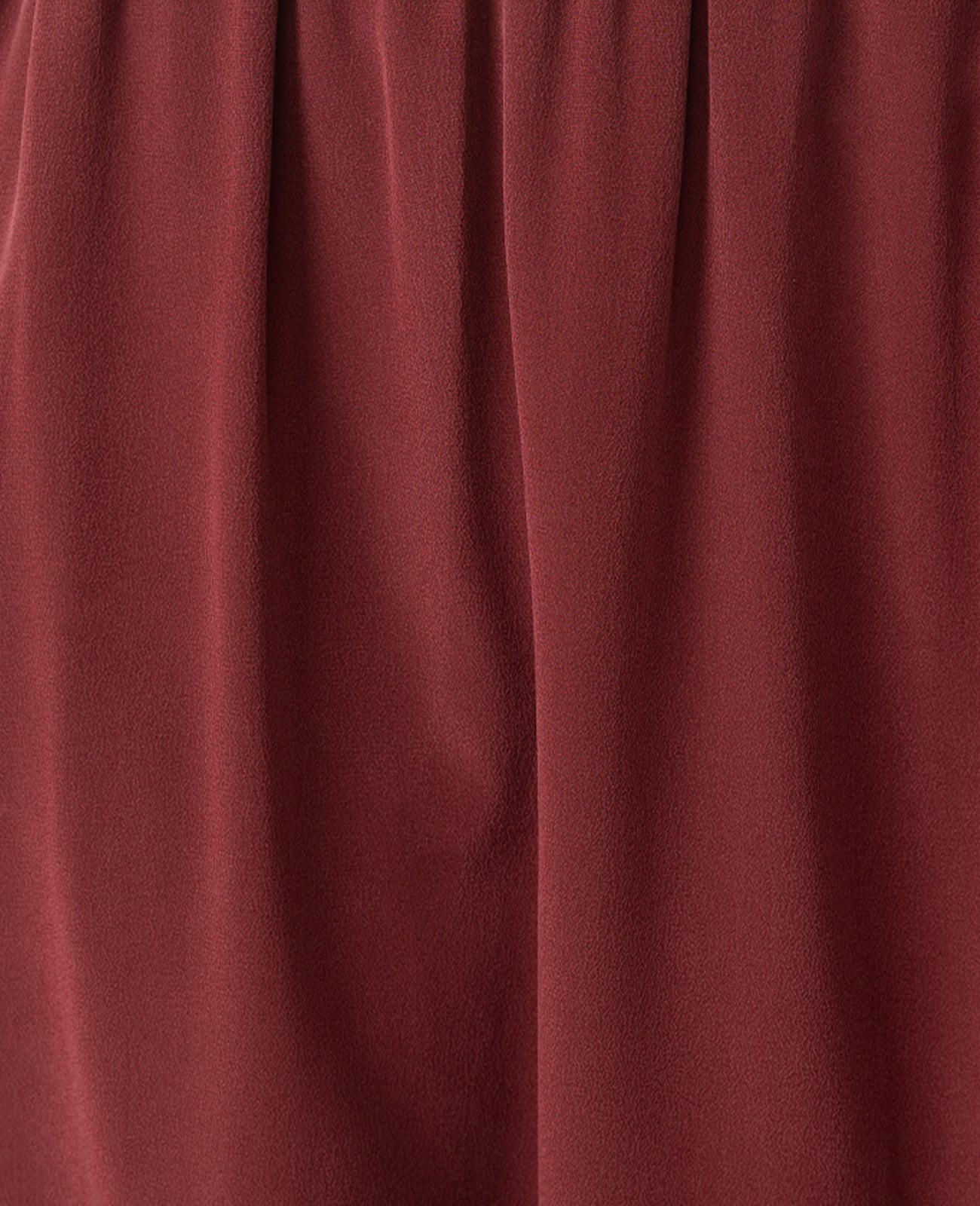 Silk Full Skirt in Port Red | GRANA #color_port-red