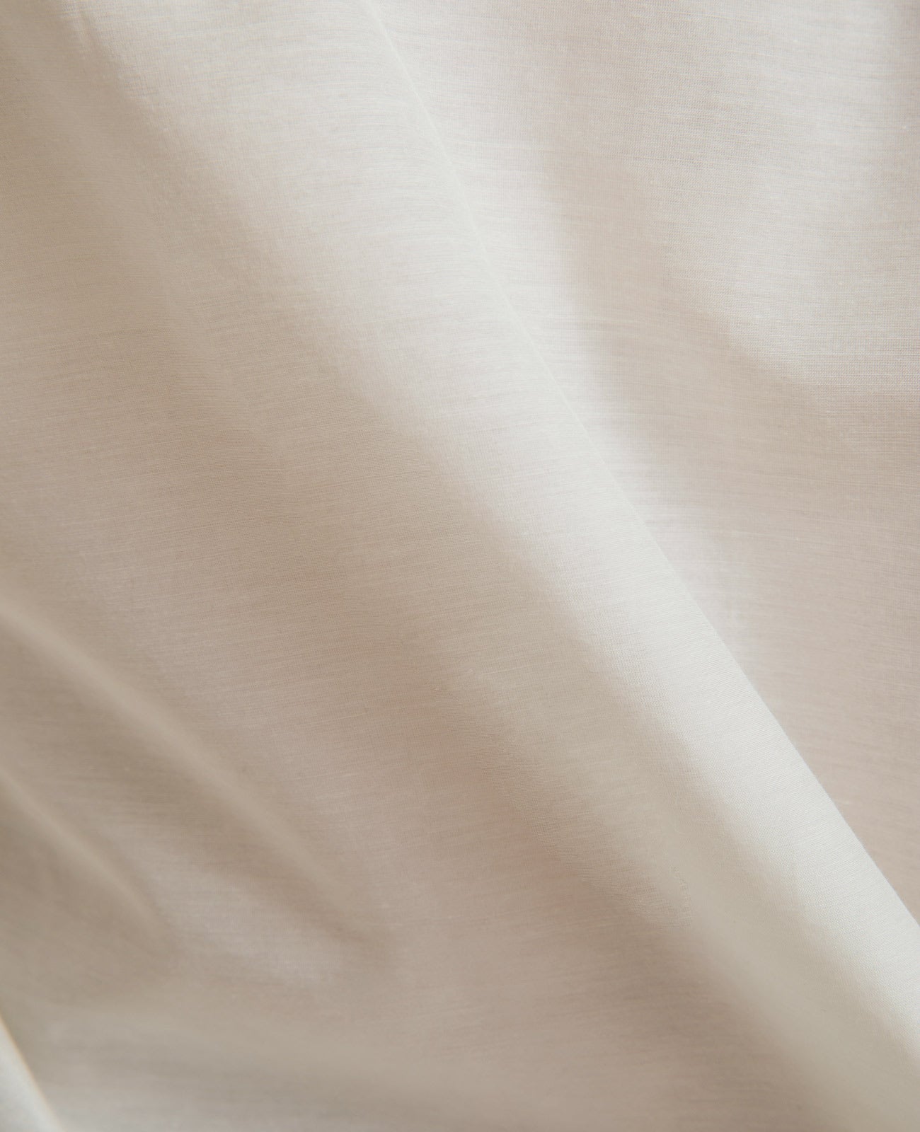 Silk Cotton Boyfriend Shirt in Off White | GRANA #color_off-white