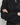 Silk Band Collar Shirt in Black | GRANA #color_black