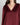 Silk Pyjamas V-Neck Pull Over Blouse in Garnet Red | GRANA #color_garnet-red